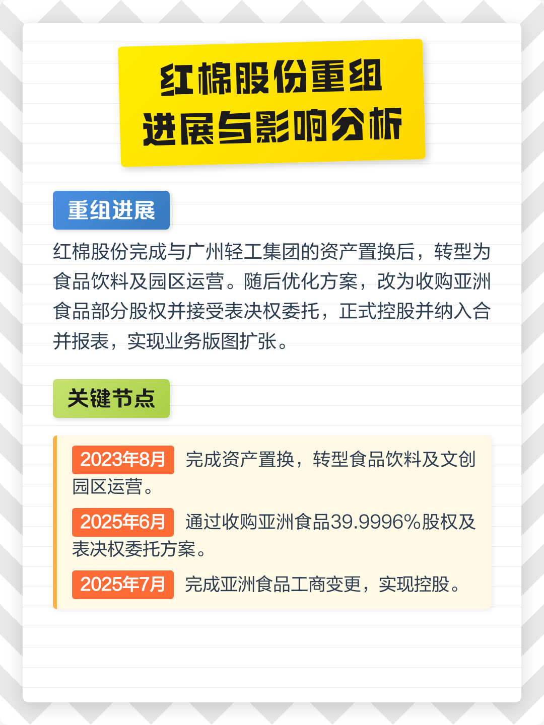 江门市食品资产重组(食品资产重组案例)